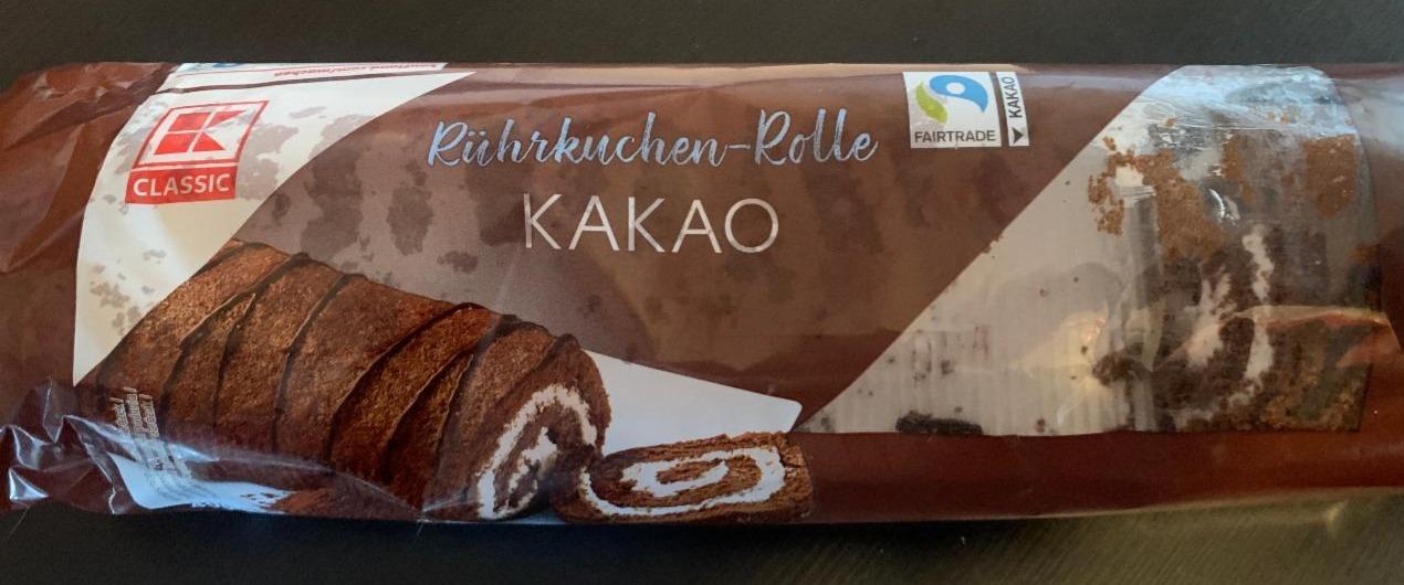 Fotografie - Rührkuchen-Rolle kakao K-Classic