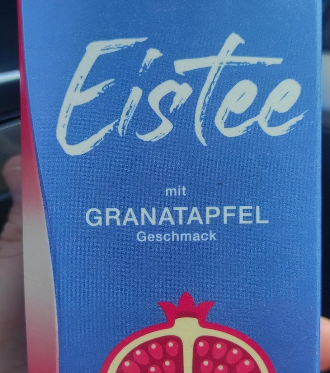 Fotografie - Eistee mit Granatapfel Geschmack