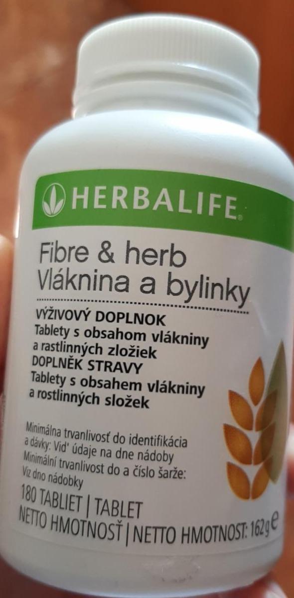 Fotografie - Vláknina a bylinky Herbalife