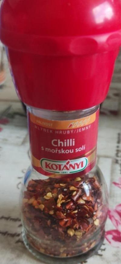 Fotografie - Mlýnek Chilli s mořskou solí Kotányi