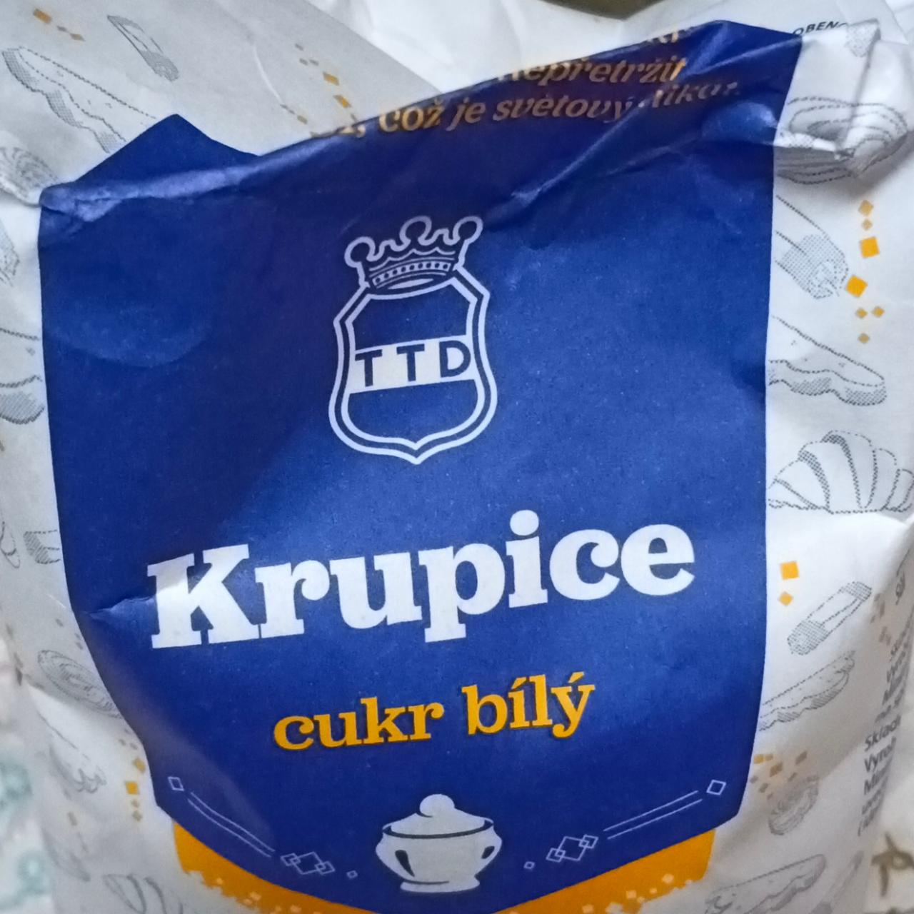 Fotografie - Cukr bílý krupice TTD