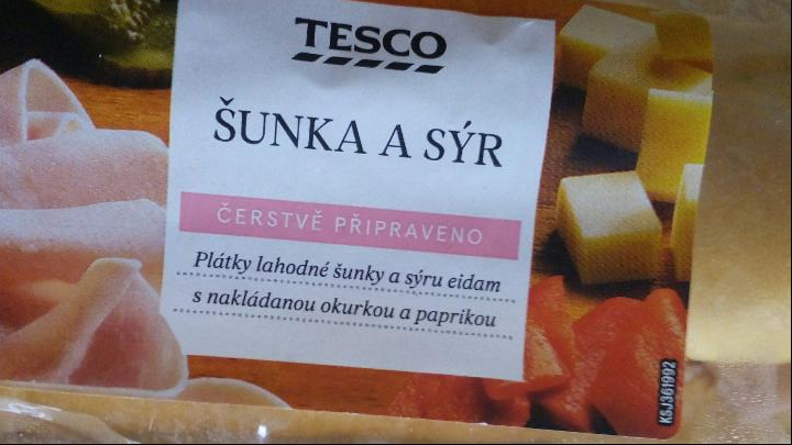 Fotografie - bageta šunka a sýr Tesco