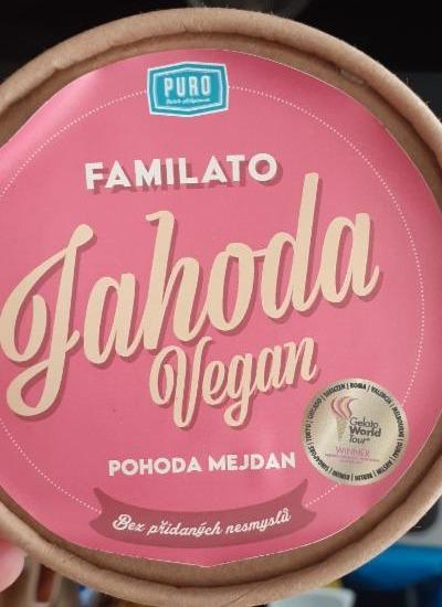 Fotografie - Puro Gelato Jahoda vegan