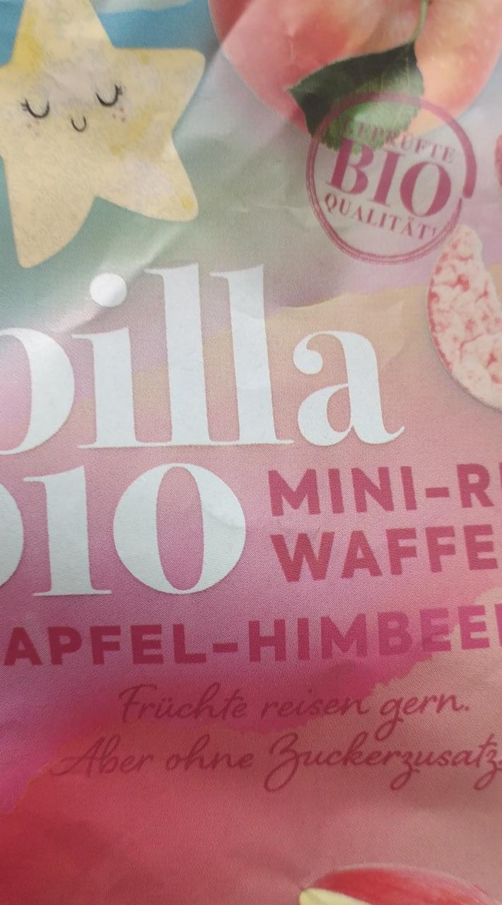 Fotografie - Mini Reiswaffeln Apfel-Himbeere Billa Bio