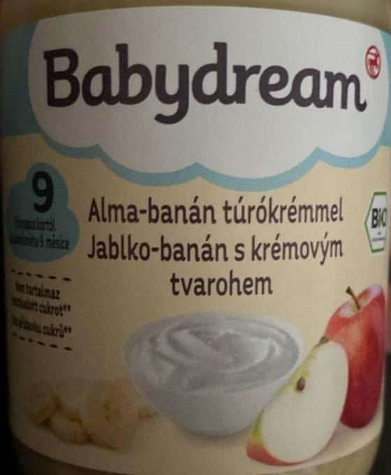 Fotografie - Jablko-banán s krémovým tvarohem Babydream