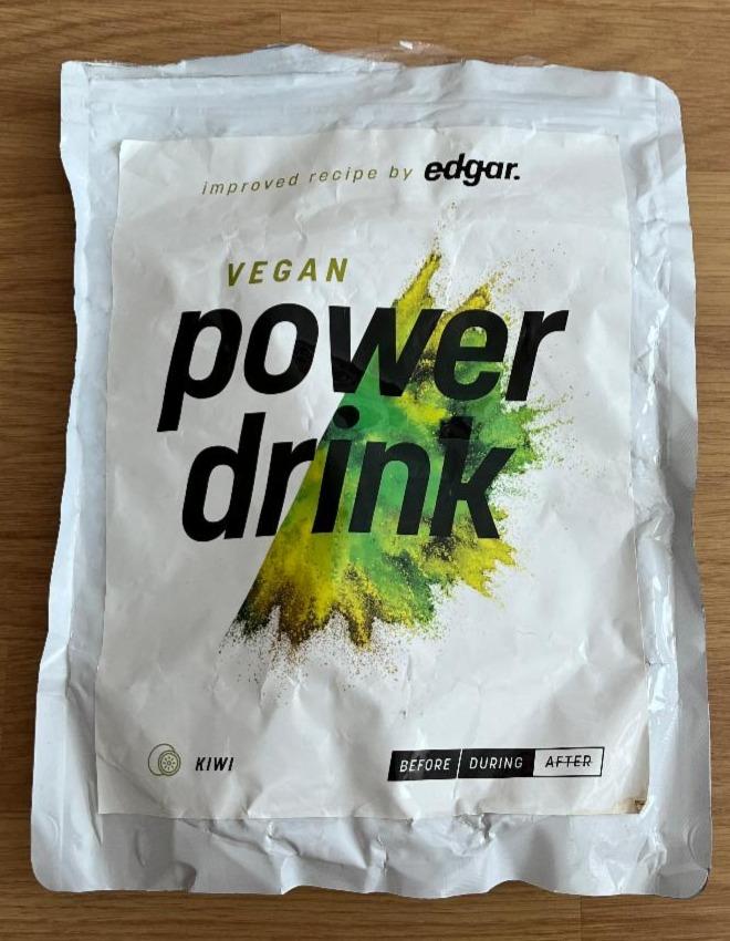 Fotografie - Vegan Powerdrink kiwi Edgar