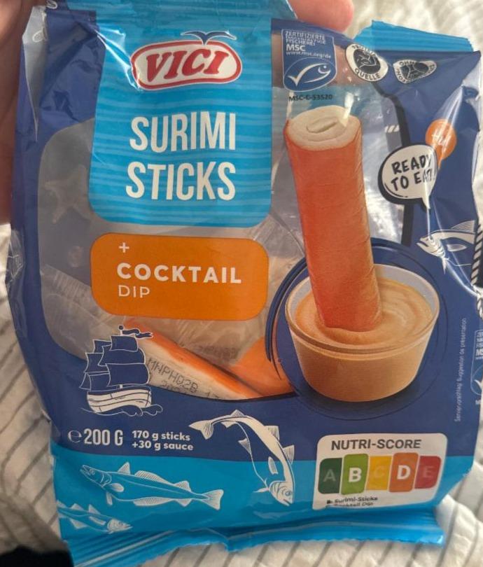 Fotografie - Surimi sticks + cocktail dip Vici