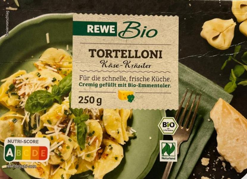 Fotografie - Tortelloni Käse-Kräuter Rewe Bio