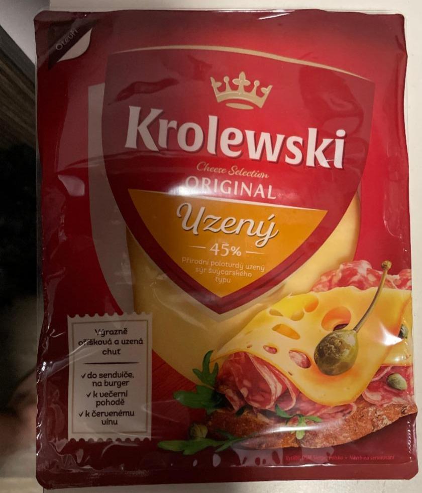 Fotografie - sýr Krolewski uzený 45%