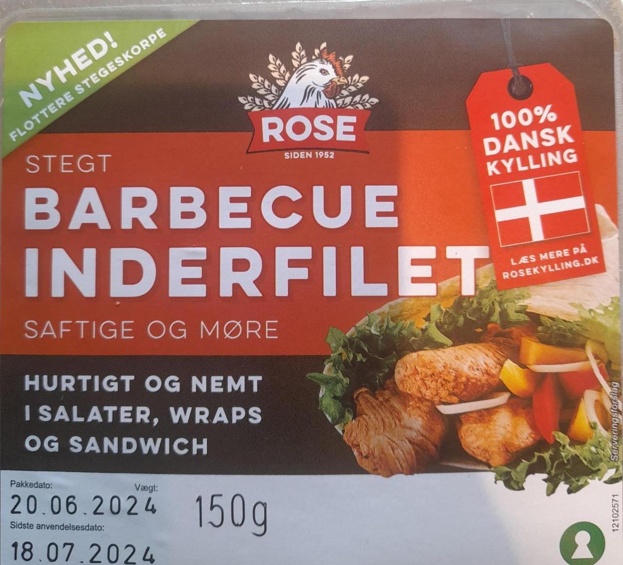 Fotografie - Stegt barbecue inderfilet Rose