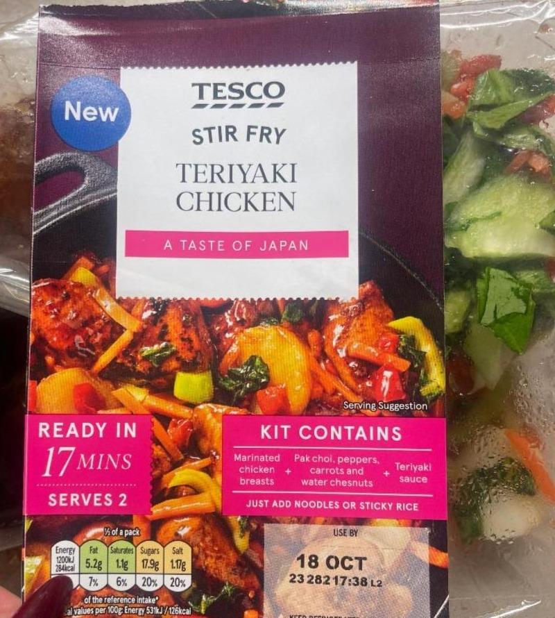 Fotografie - Teriyaki Chicken Stir Fry Tesco