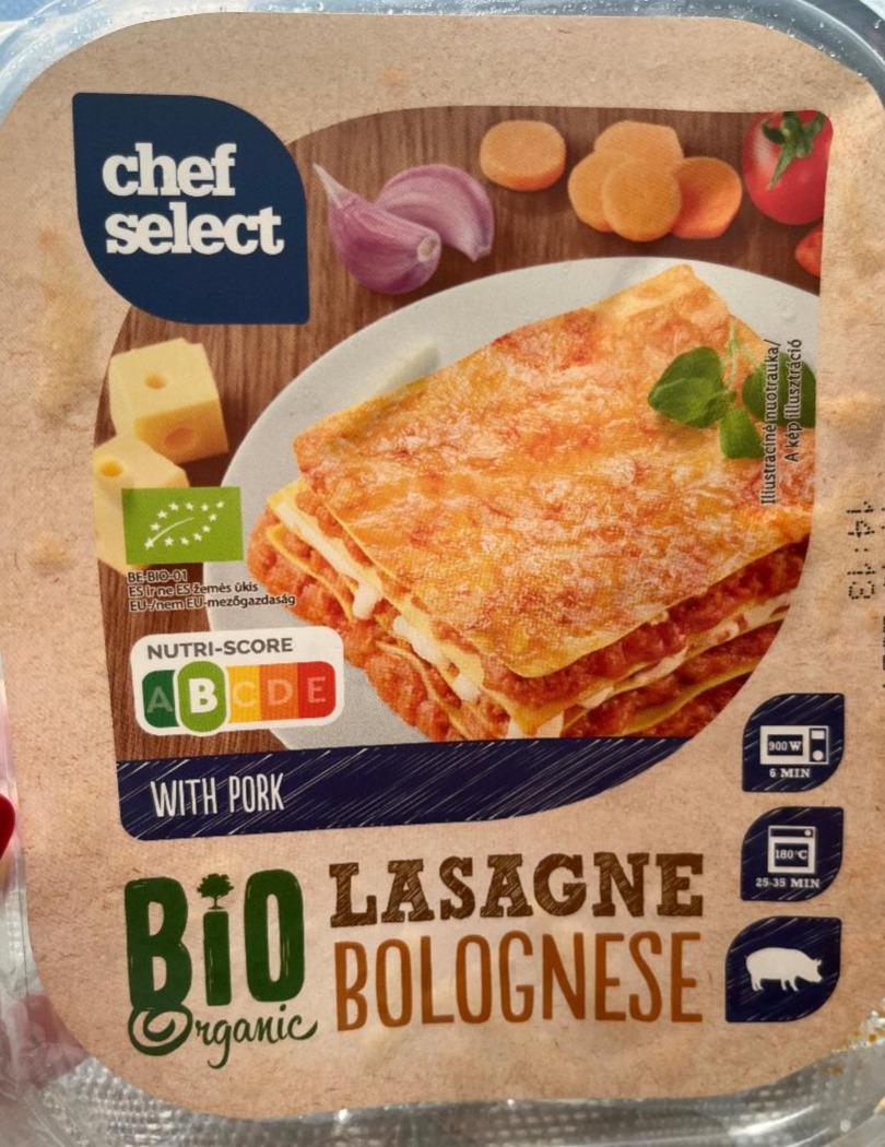 Fotografie - Bio Organic Lasagne Bolognese Chef select