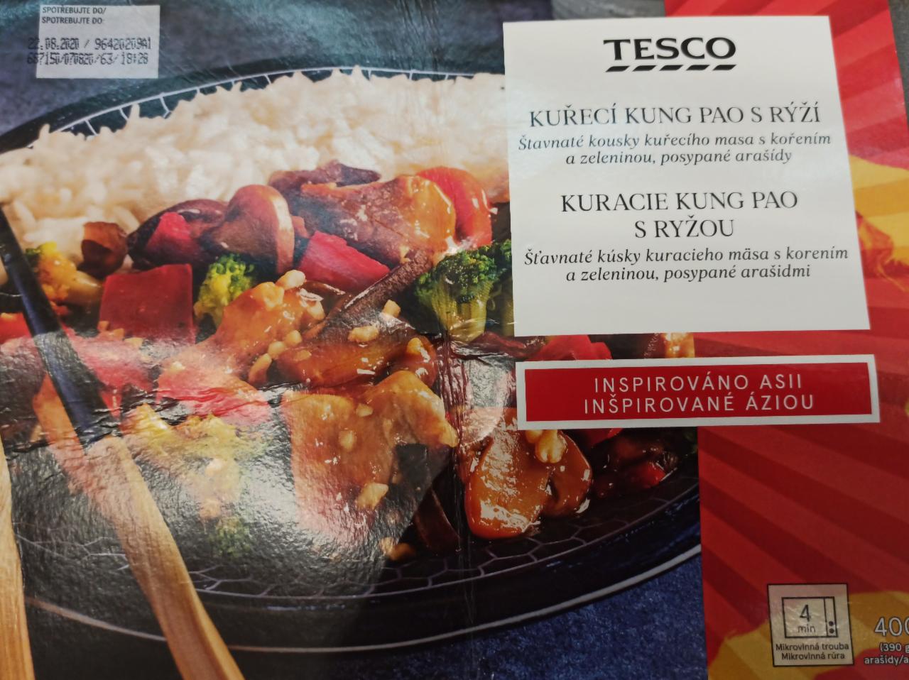 Fotografie - Kuřecí Kung Pao s rýží Tesco