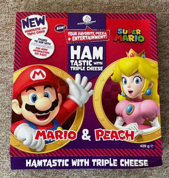 Fotografie - Pizza Super Mario Hamtastic with Triple Cheese PizzaTainment