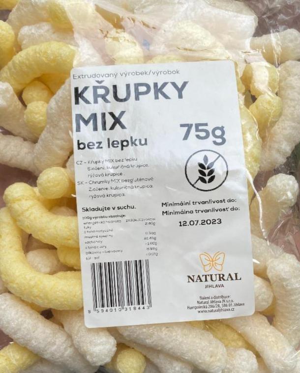 Fotografie - křupky mix Natural Jihlava