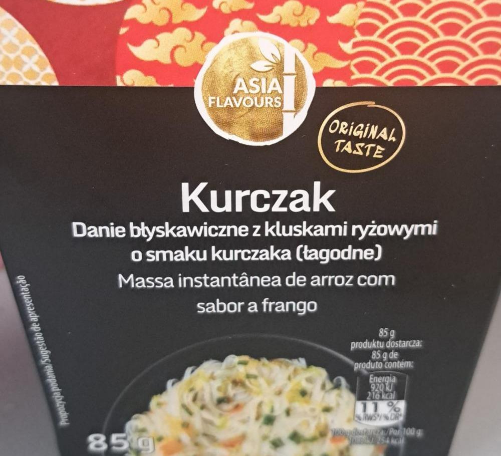 Fotografie - Danie błyskawiczne z kluskami ryżowymi o smaku kurczaka Asia Flavours