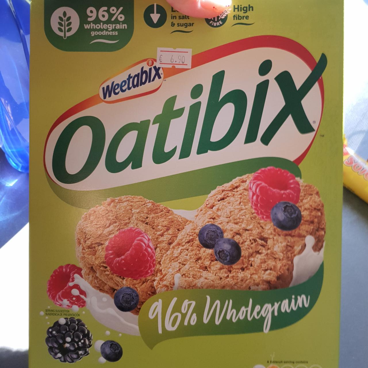 Fotografie - Oatibix 96% Oats Weetabix