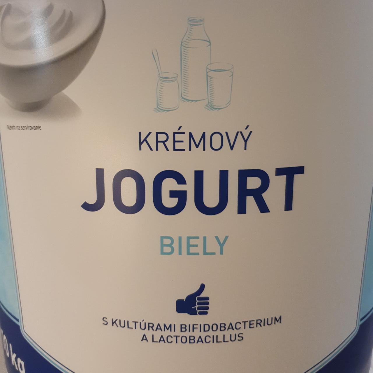 Fotografie - Krémový jogurt bílý METRO