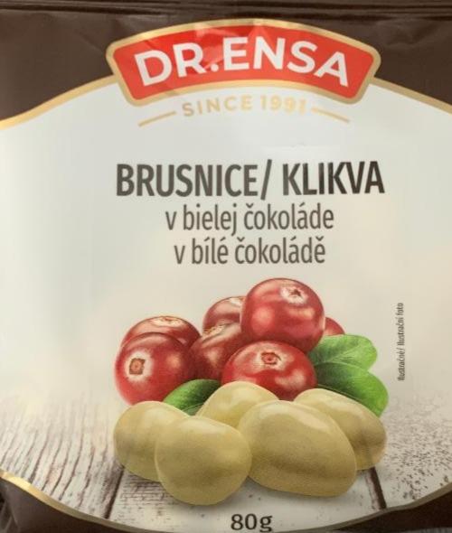 Fotografie - Dr.Ensa Brusinky v bílé čokoládě