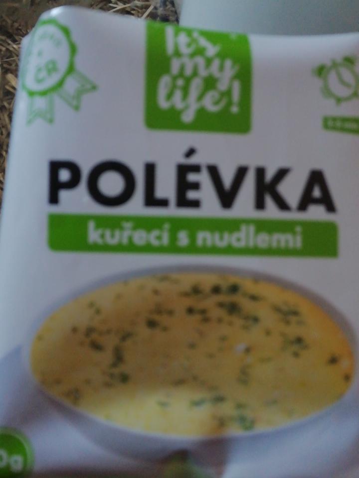 Fotografie - Kuřecí proteinová polévka s nudlemi