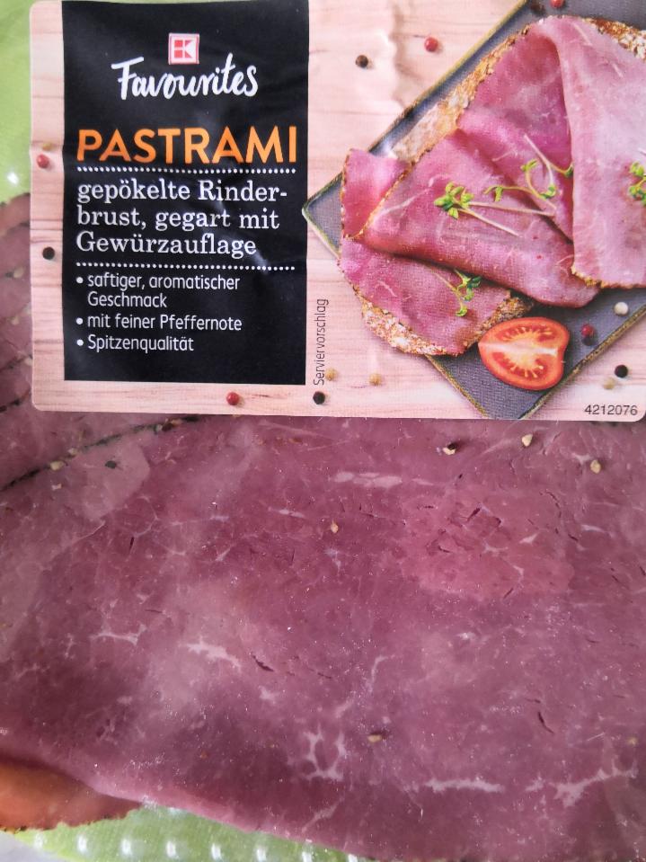 Fotografie - Pastrami mit feiner Pfefferote K-Favourites