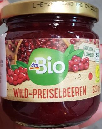 Fotografie - Wild-Preiselbeeren dmBio