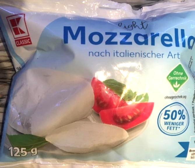 Fotografie - Mozzarella light K-Classic