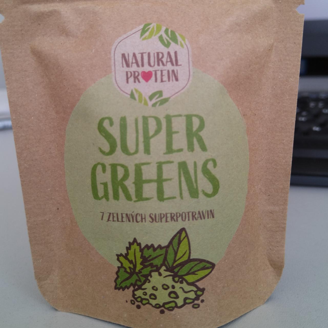 Fotografie - SuperGreens Natural protein