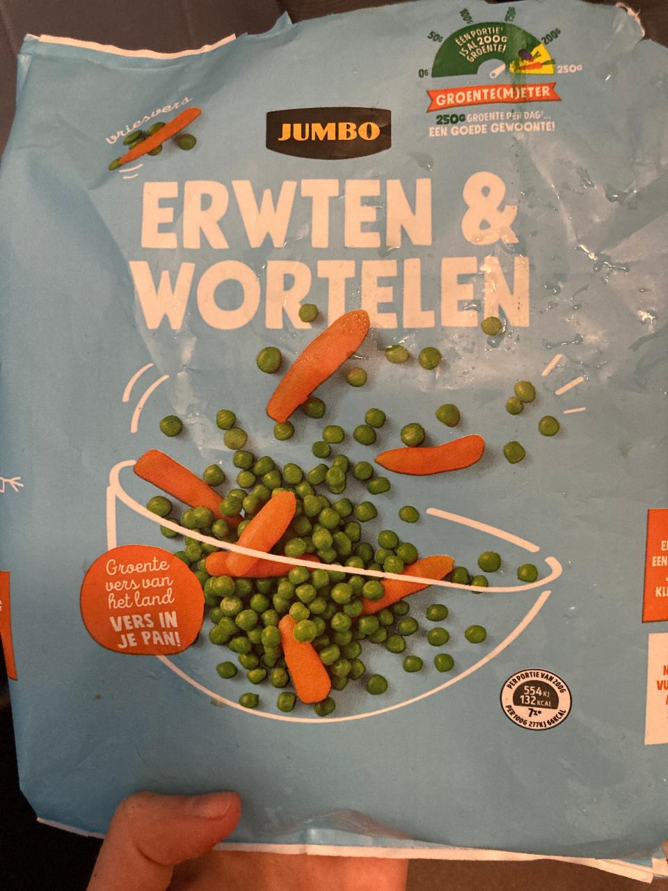 Fotografie - Erwten & Wortelen Jumbo