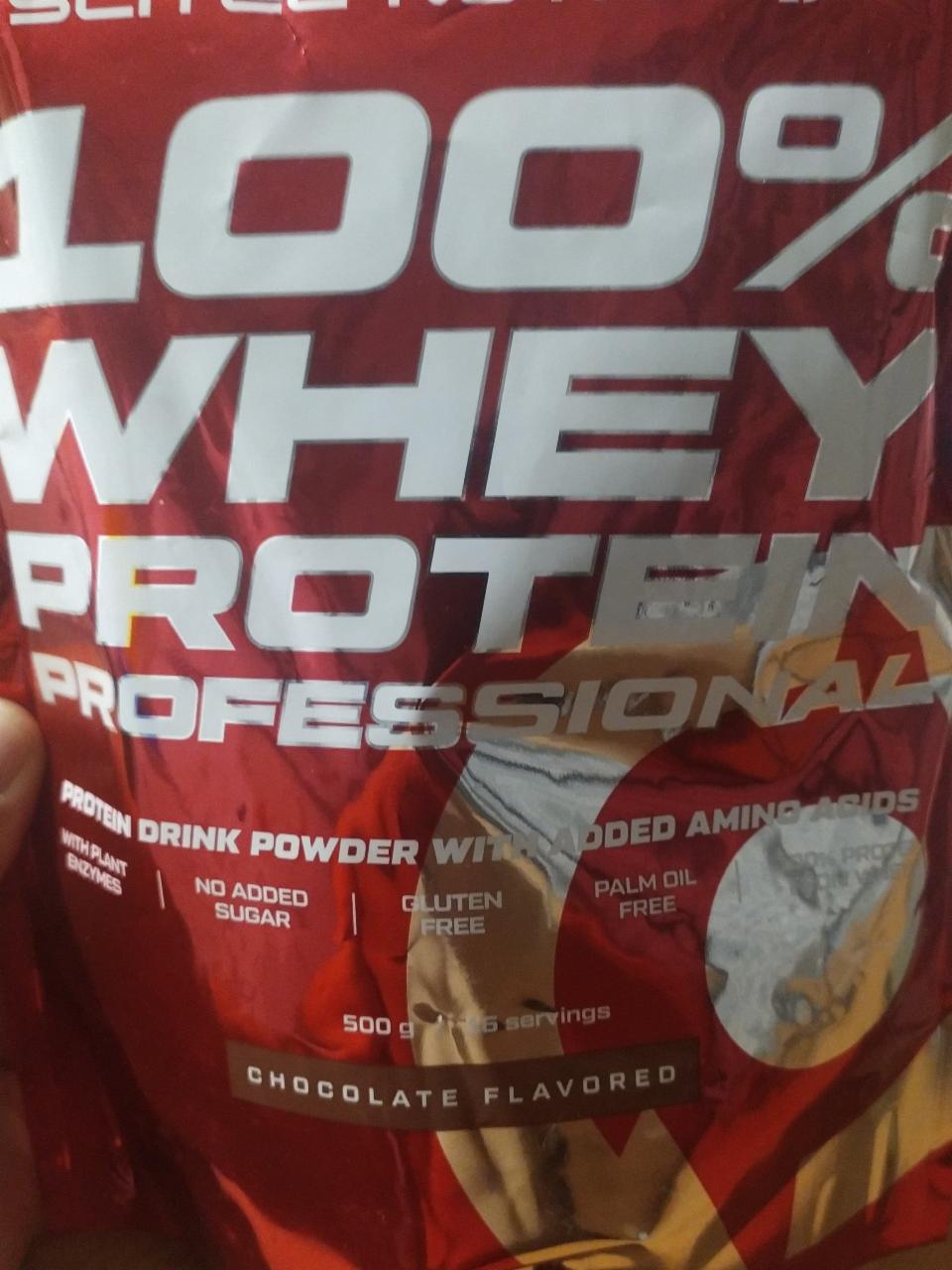 Fotografie - 100% Whey Protein Professional čokoláda-kokos SciTec Nutrition