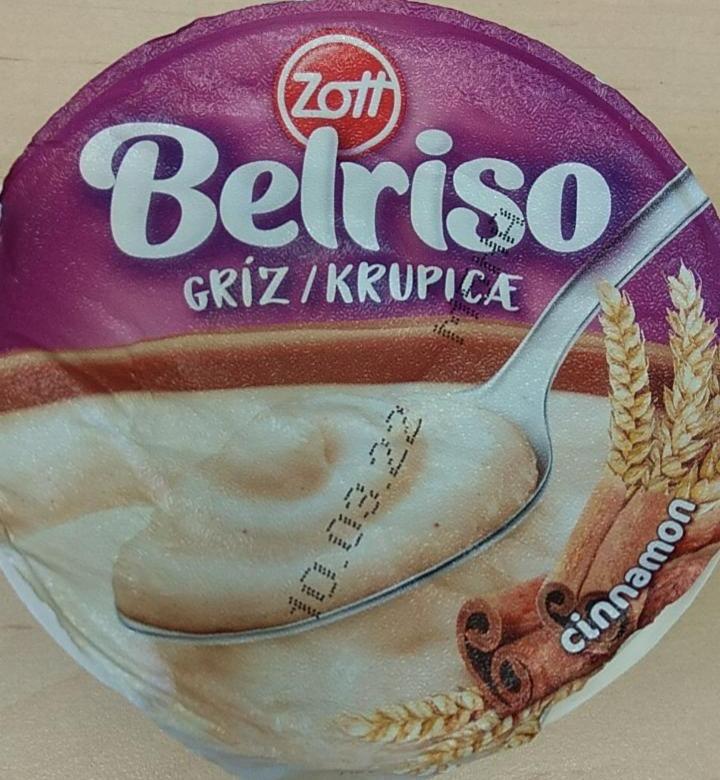 Fotografie - Belriso krupice cinnamon Zott