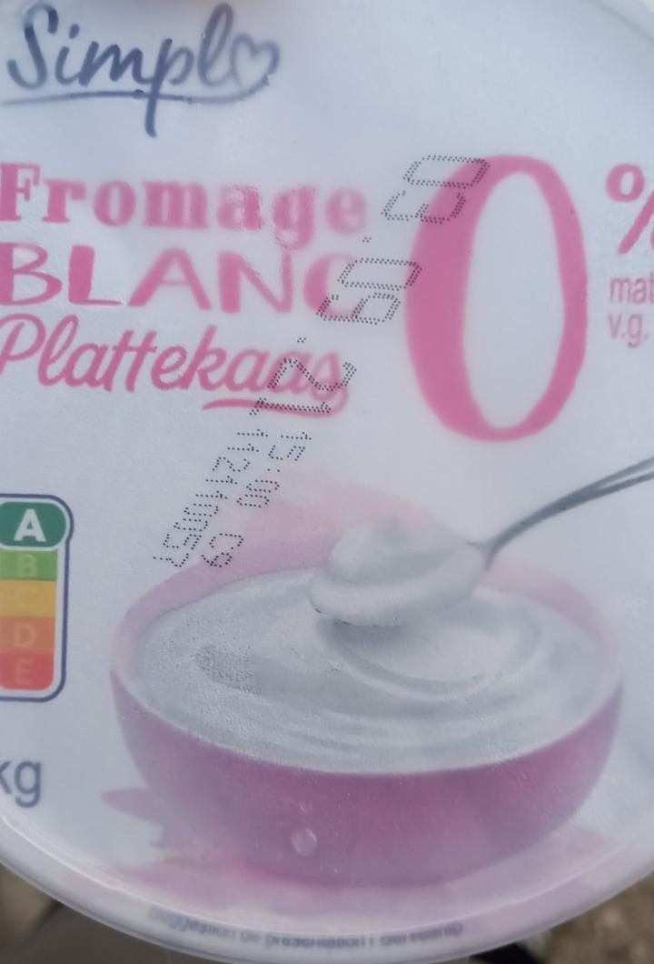 Fotografie - Fromage Blanc 0% Simpl