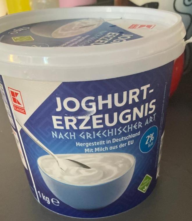 Fotografie - Joghurt-erzeugnis nach Griechischer art 2% K-Classic