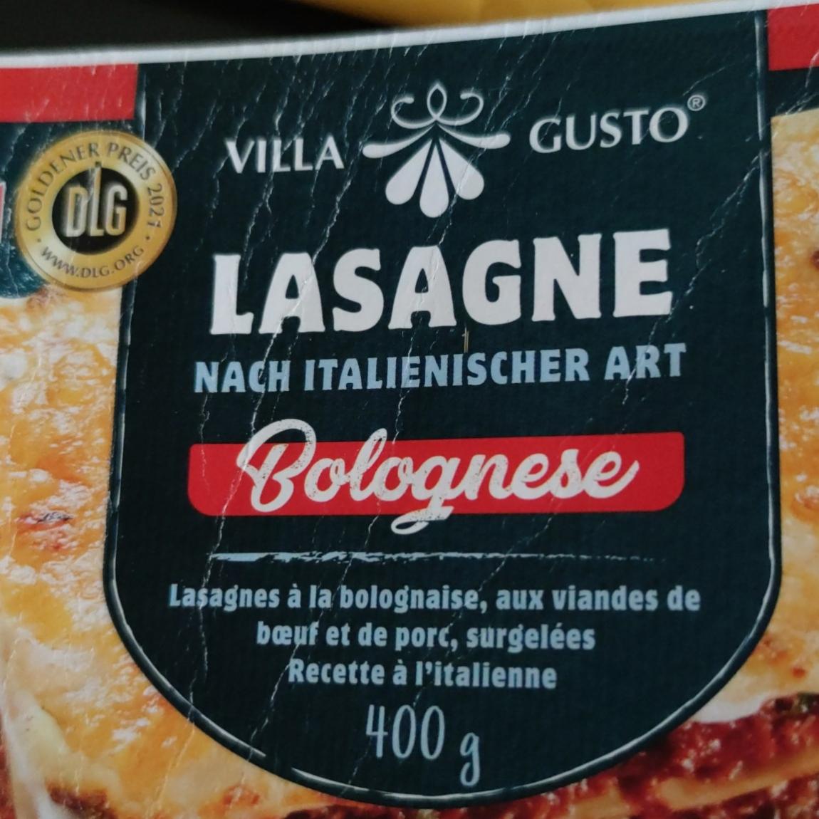 Fotografie - Lasagne Bolognese Villa Gusto