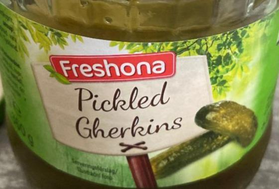 Fotografie - Freshona Pickled gherkins Okurky