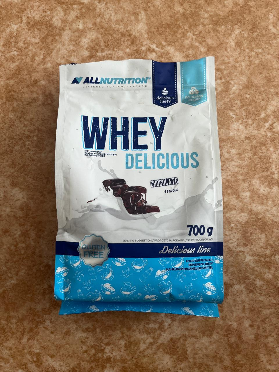 Fotografie - whey delicious čokoláda Allnutrition