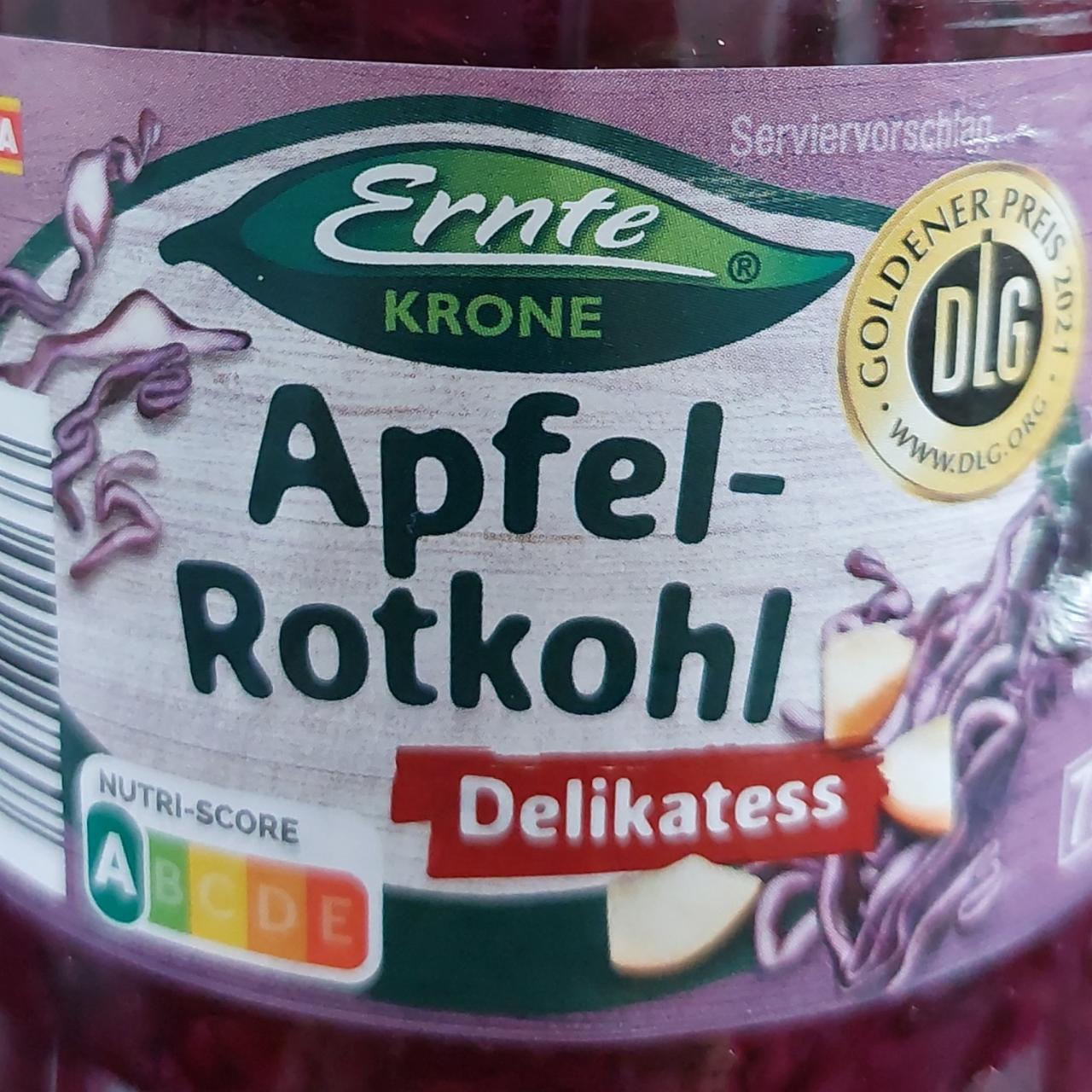 Fotografie - Apfel Rotkohl Delikatess Ernte Krone