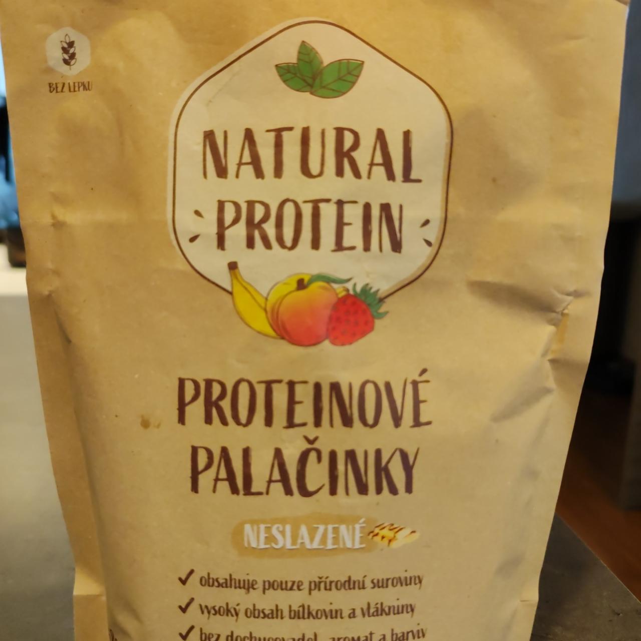 Fotografie - Proteinové palačinky neslazené Natural protein