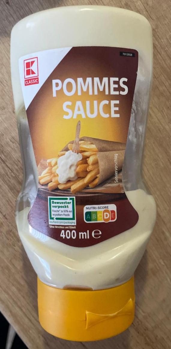 Fotografie - Pommes Sauce K-Classic