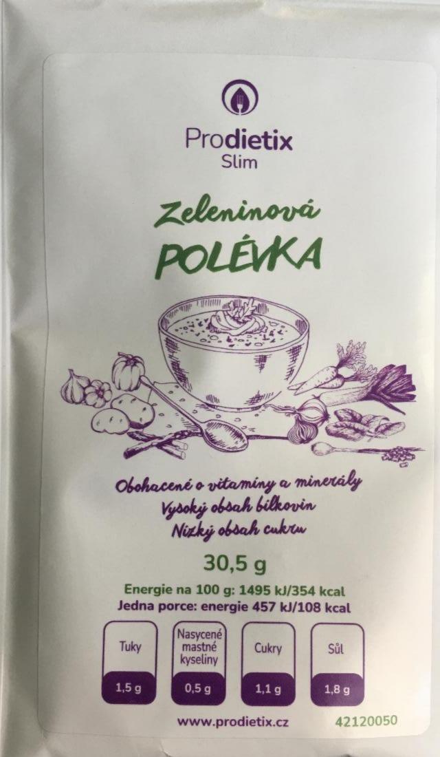 Fotografie - zeleninová polévka Prodietix Slim