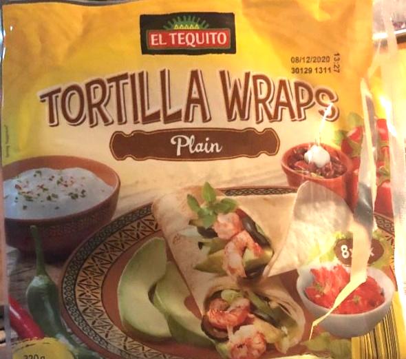 Fotografie - Tortilla wraps plain El Tequito