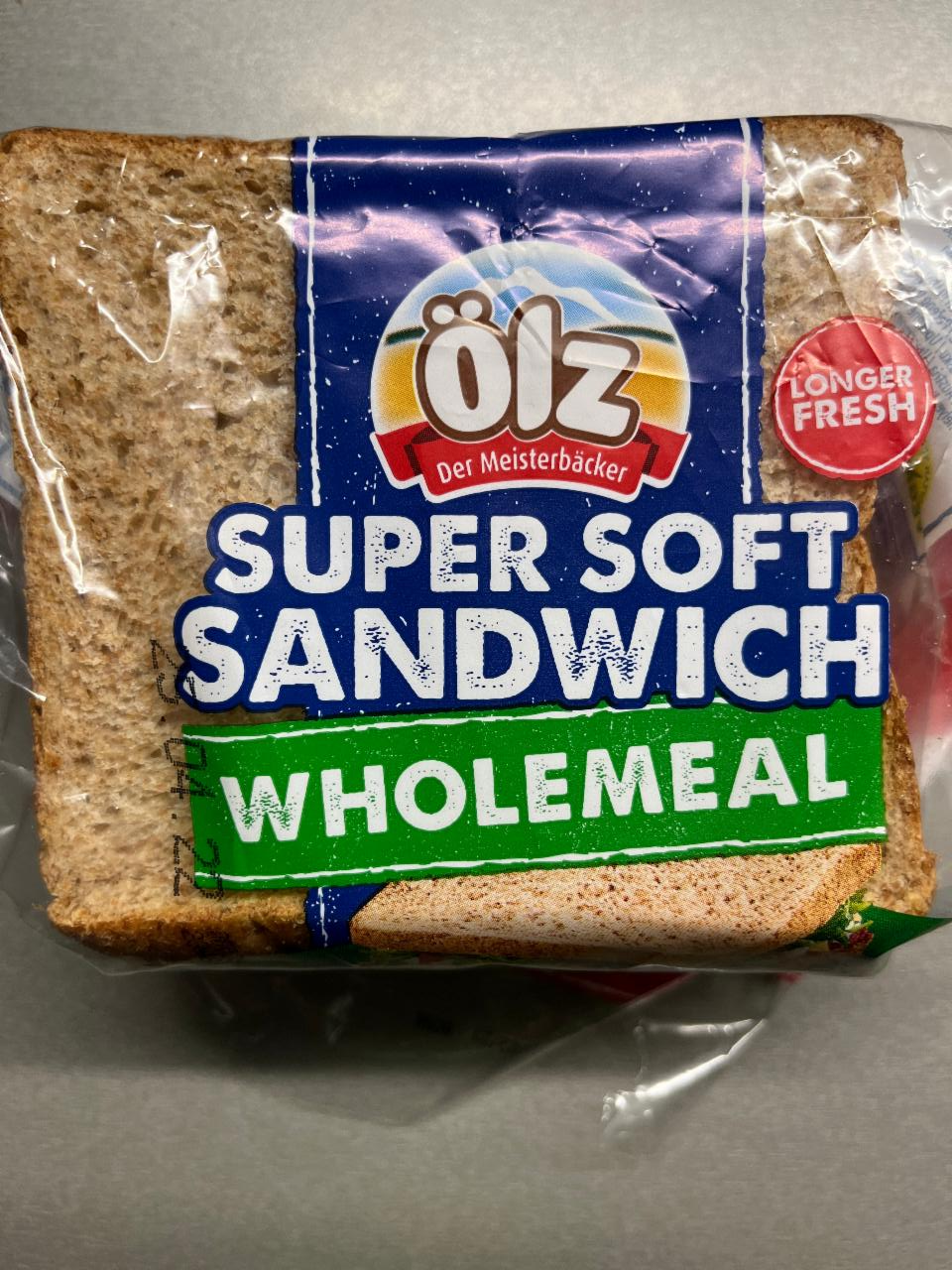 Fotografie - Super soft sandwich wholemeal Ölz Der Meisterbäcker