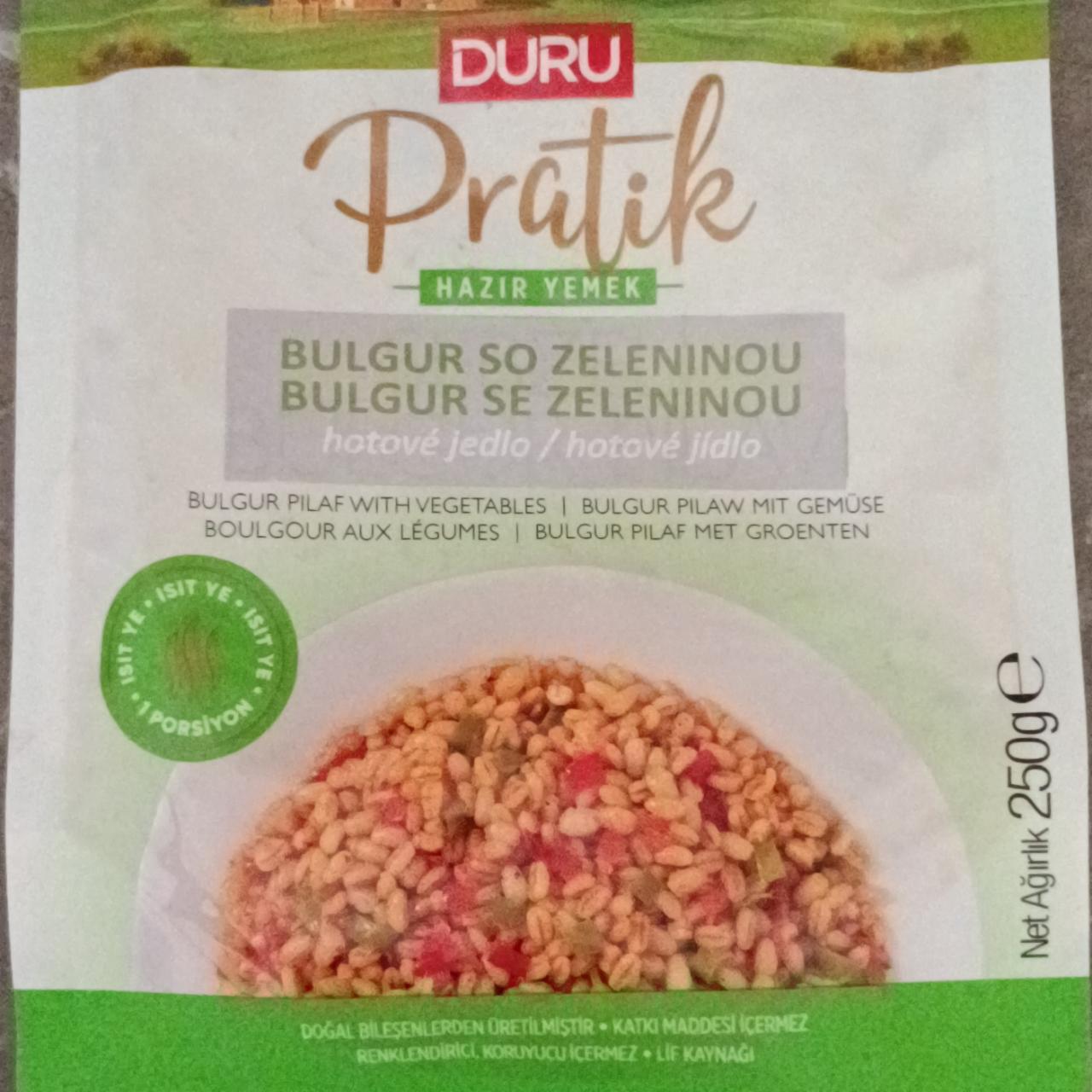 Fotografie - Bulgur se zeleninou Duru Pratik