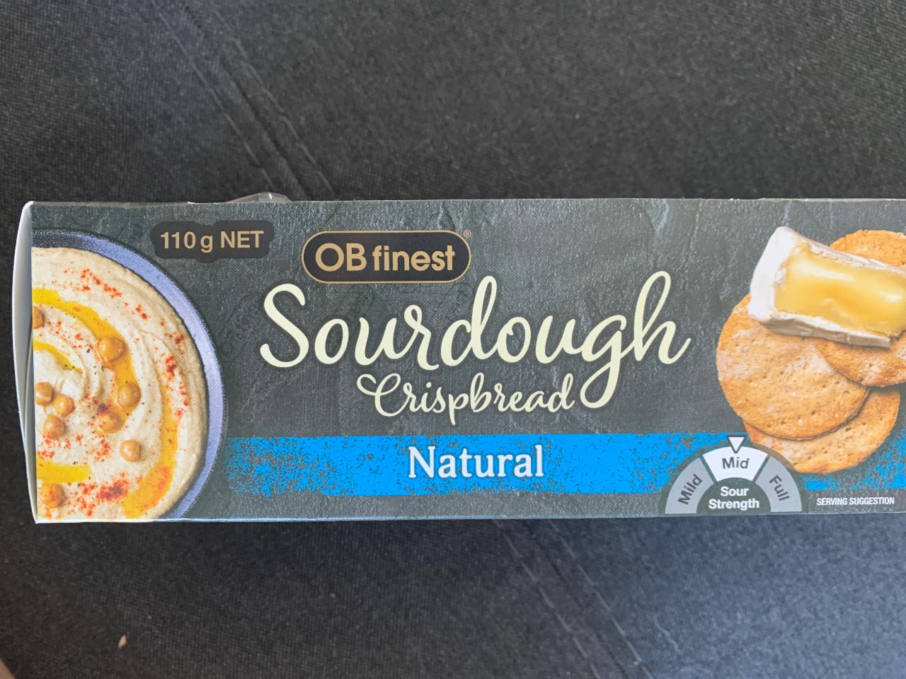 Fotografie - Sourdough Crispbread Natural OB Finest