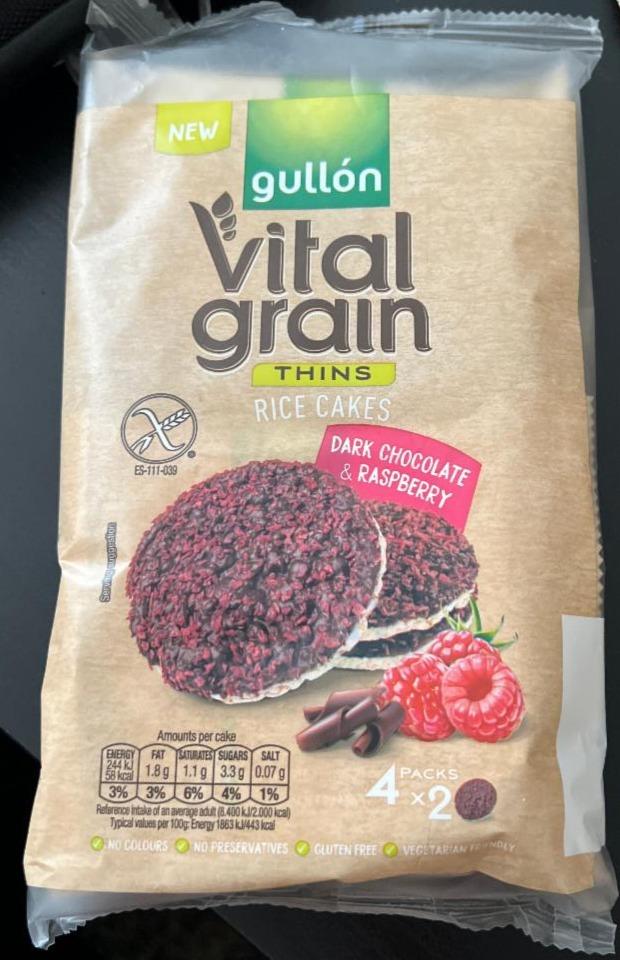 Fotografie - Vital Grain Thins Rice Cakes Gullón