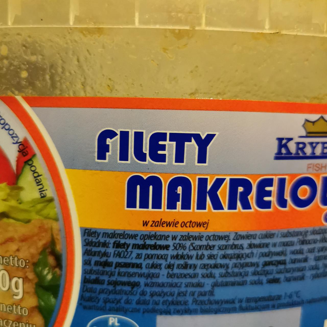 Fotografie - Filety Makrelowe opiekane Krybex