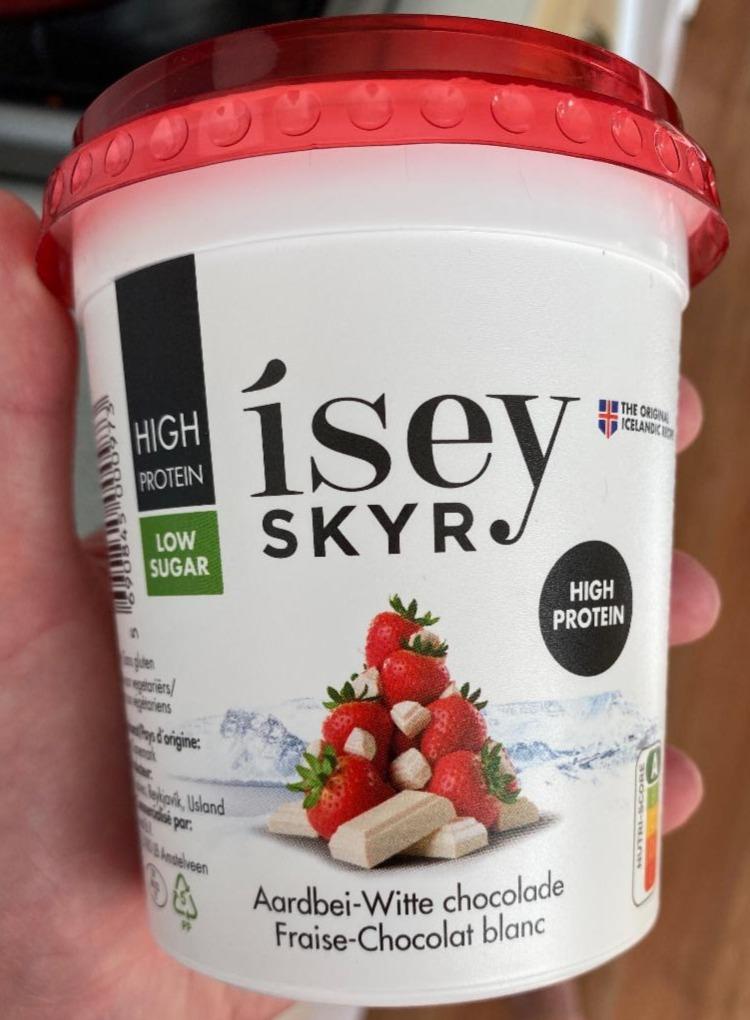 Fotografie - Aardbei-Witte chocolade high protein Ísey Skyr