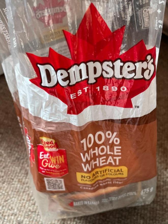 Fotografie - 100% Whole wheat bread Dempster's