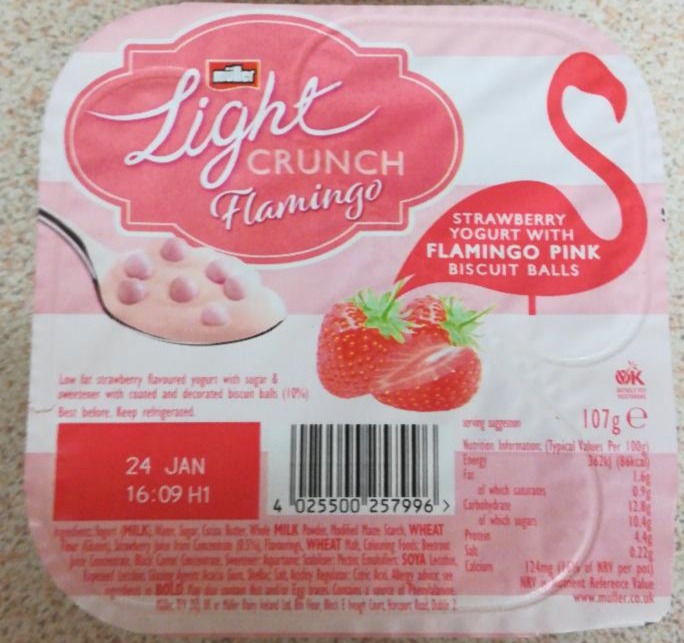 Fotografie - MÜLLER Light Crunch Flamingo