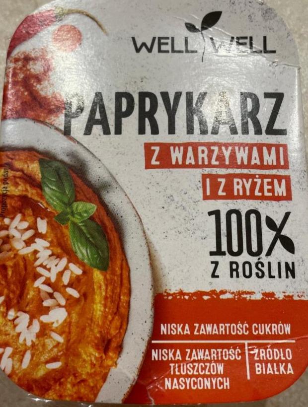 Fotografie - Paprikarz z warzywami i z ryżem WellWell